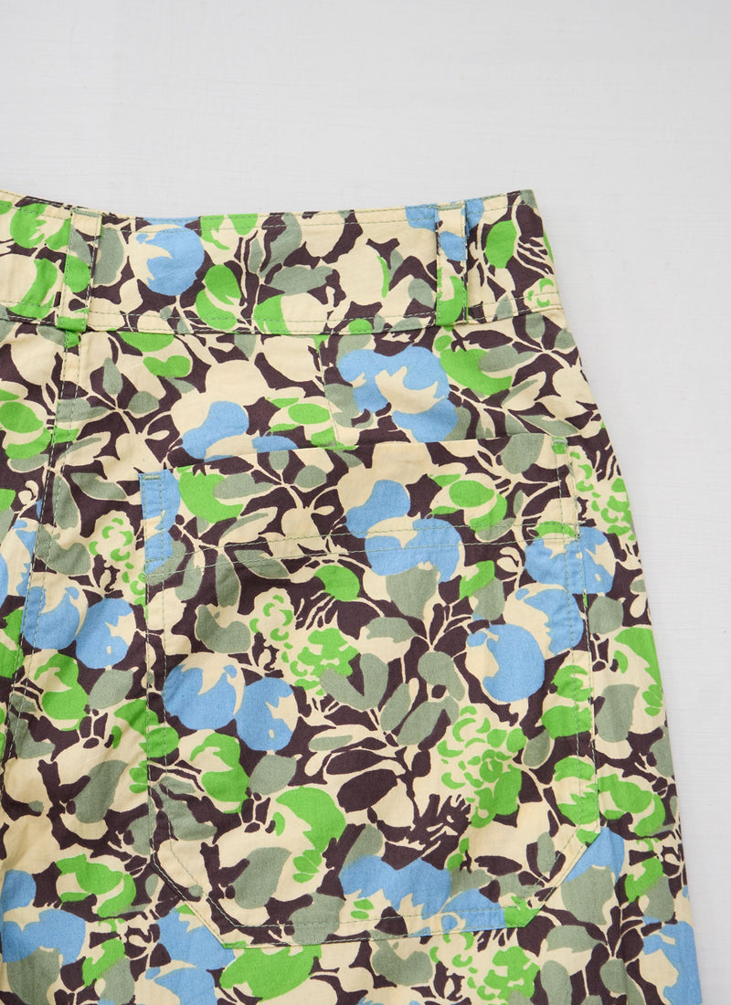 Reworn Hedgerow Print Pants Size 6 (1245) | Multi