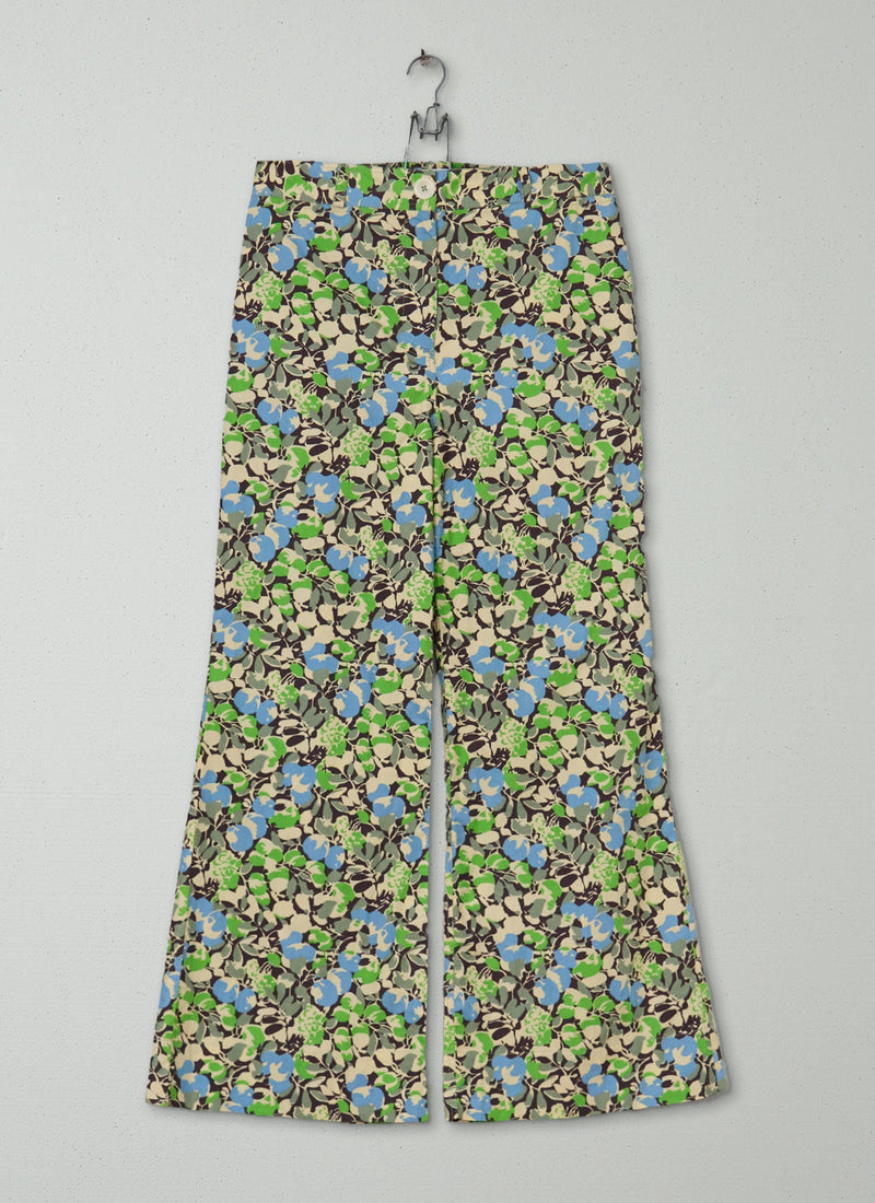 Reworn Hedgerow Print Pants Size 6 (1245) | Multi
