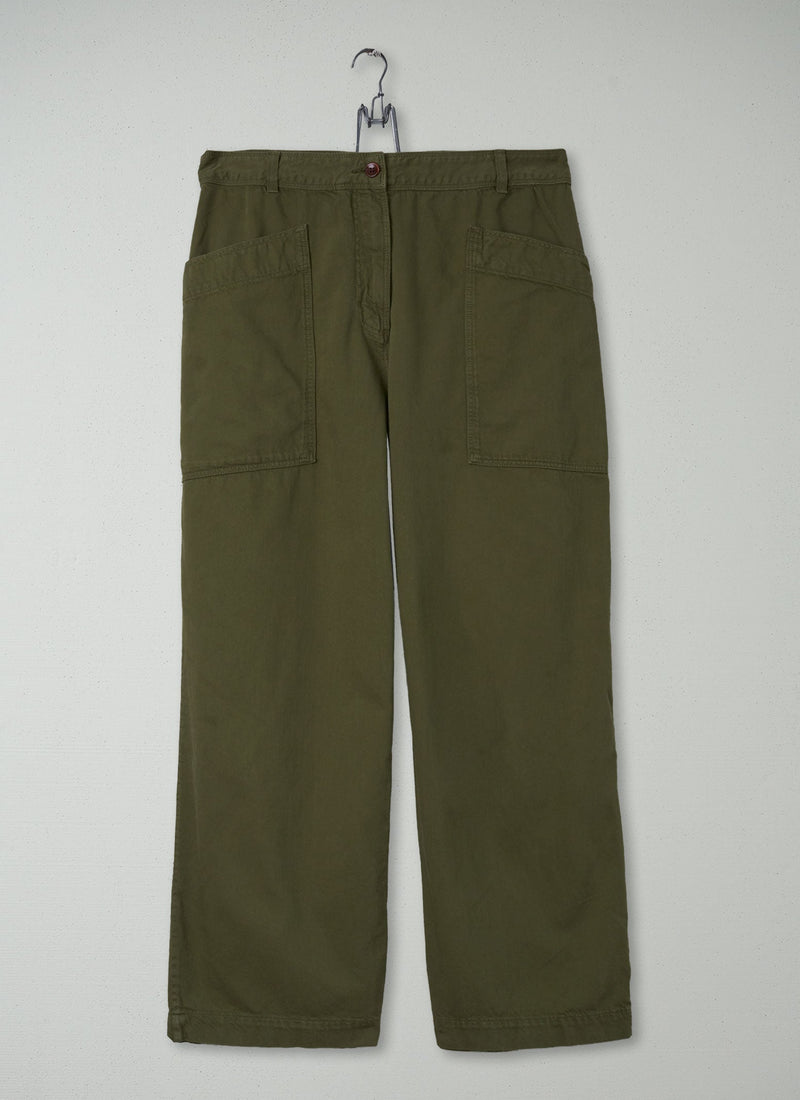Reworn Garment Dyed Trousers Size 4 (1567) | Artichoke