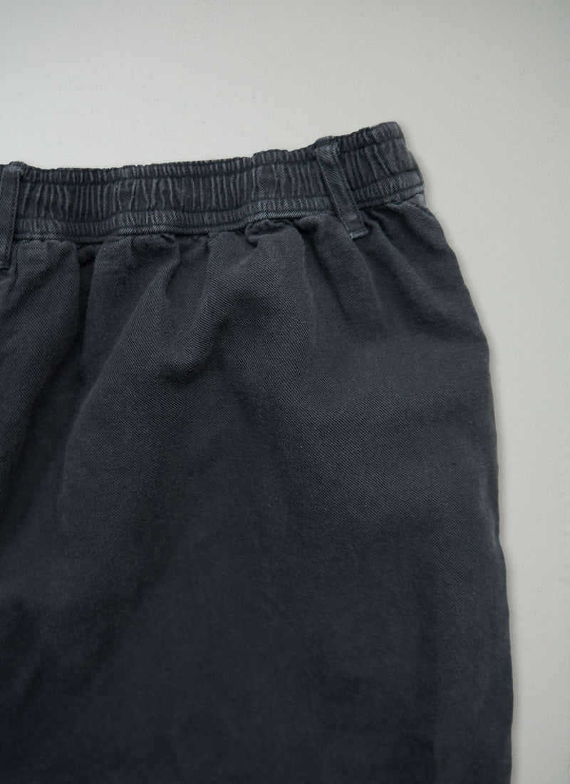 Reworn Alix Cotton Linen Pants Size S (1466) | Slate