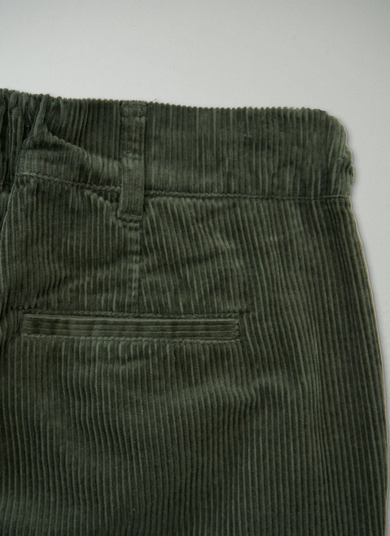 Reworn Cord Pull On Pants Size 12 (1395) | Seaweed