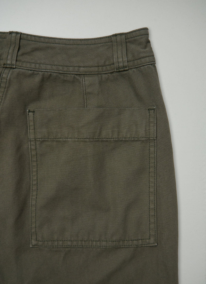 Reworn Kick Flare Pants Size 10 (1213) | Seaweed