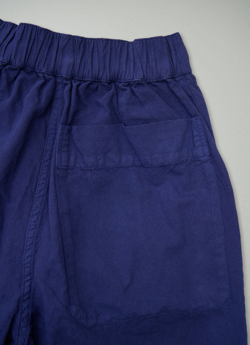 Reworn Cotton Linen Pants Size XS (1610) | Indigo