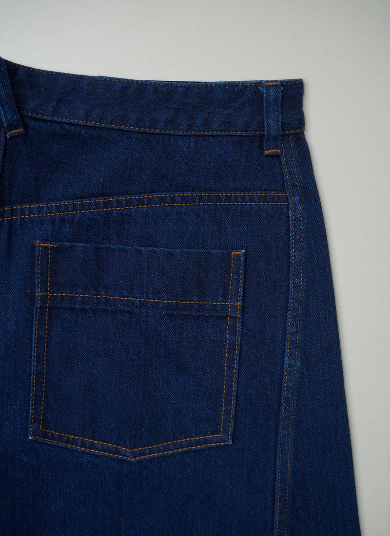 Reworn Japanese Denim Pants Size 14 (1409) | Indigo