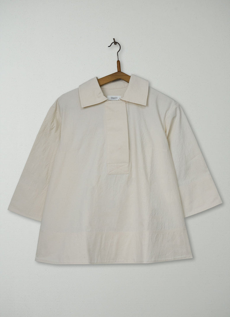 Reworn A Line Canvas Shirt Size XXS (1126) | Calico