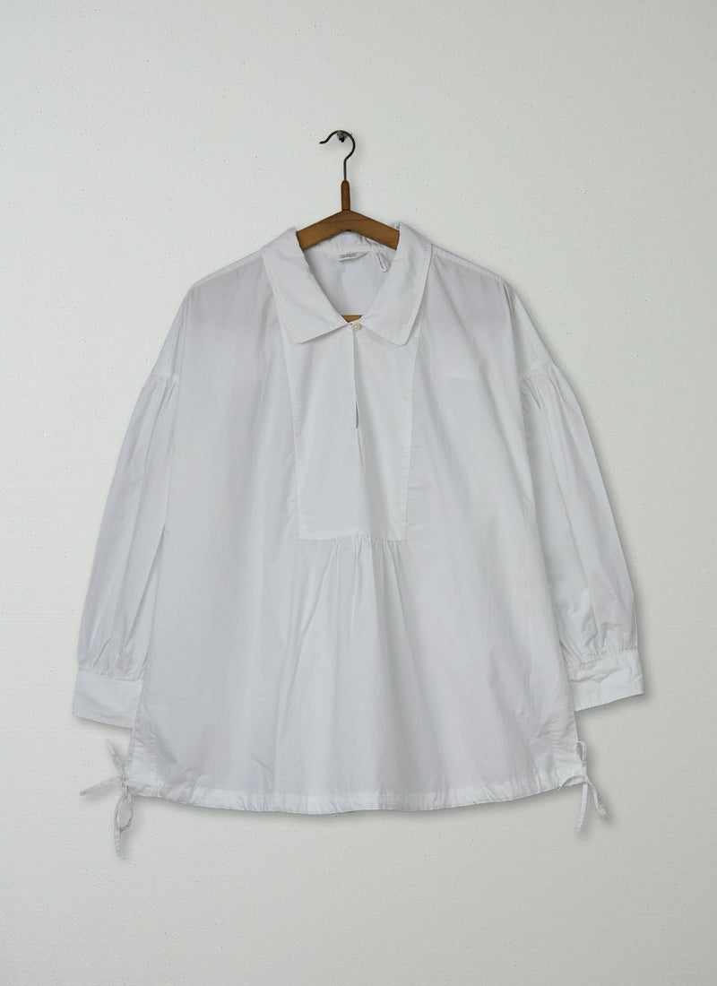 Reworn Poplin Shirt Size XXSXS (878) | White