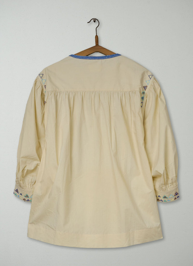 Reworn Hand Beaded Top Size XXSXS (1118) | Multi
