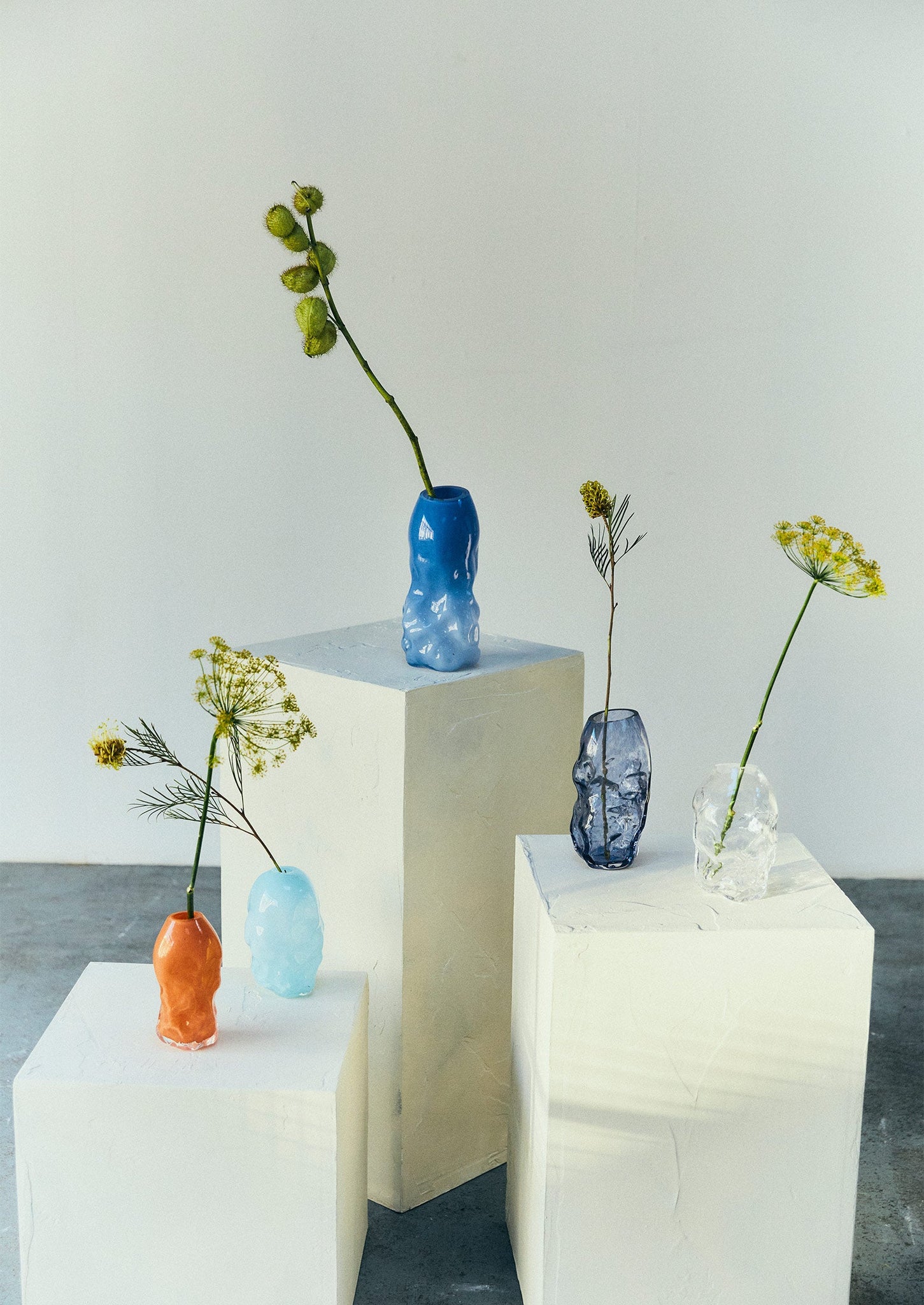 Rosie Stonham Medium Membrane Vase | Transparent