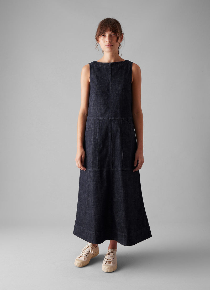 indigo denim dress ALEXA dress Indigo Denim XL