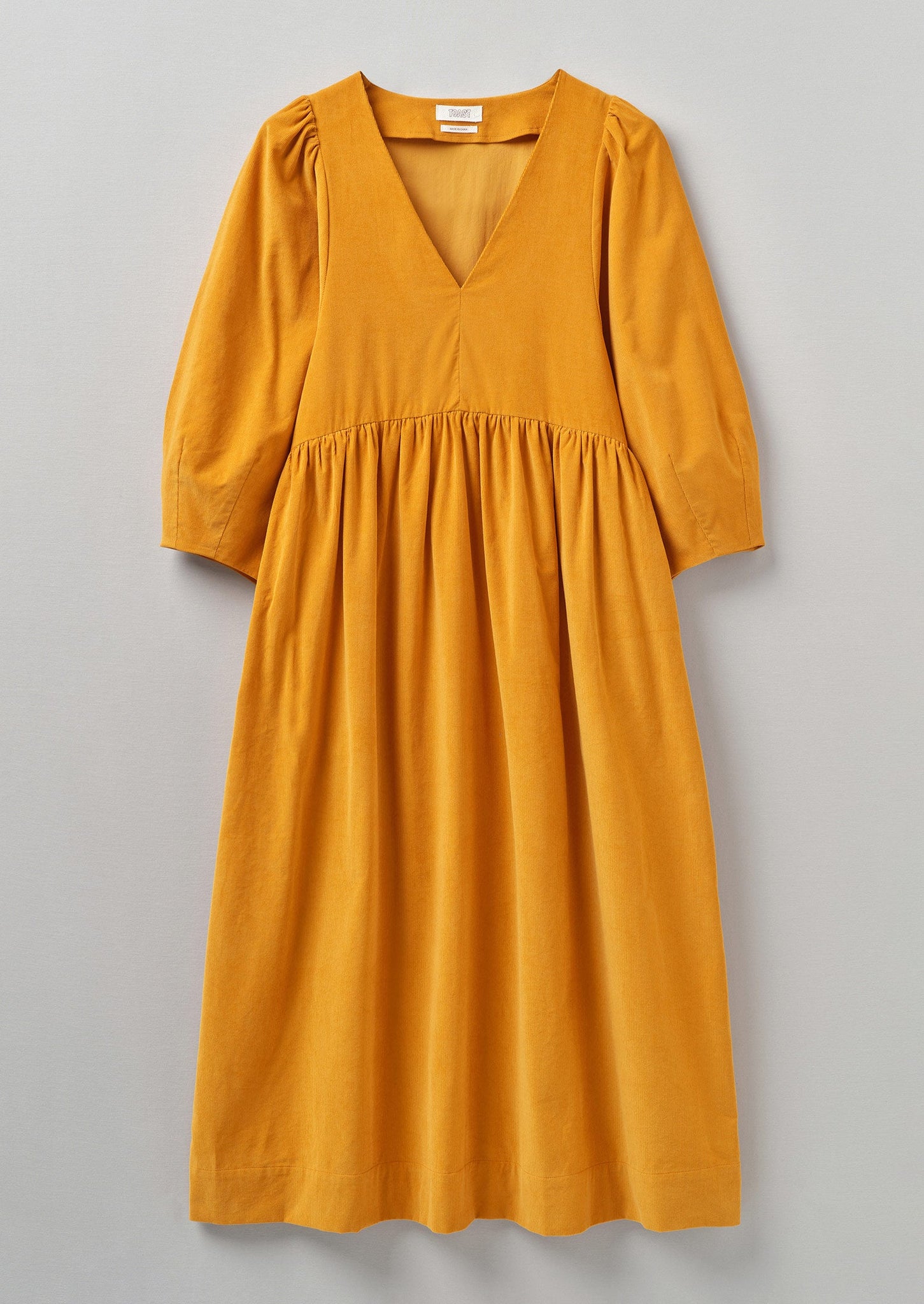 Maya Organic Cotton Needlecord Dress | Bonfire