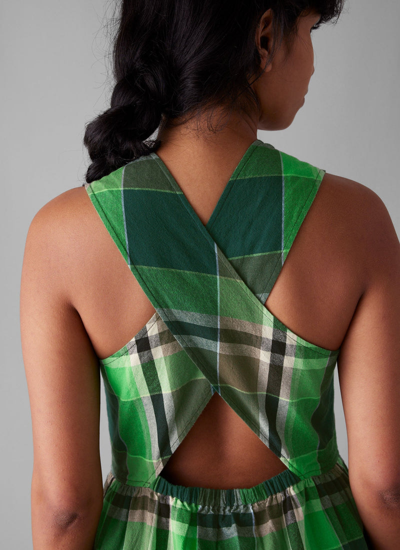 toast green dress Garment Dyed Sleeveless Tunic Dress