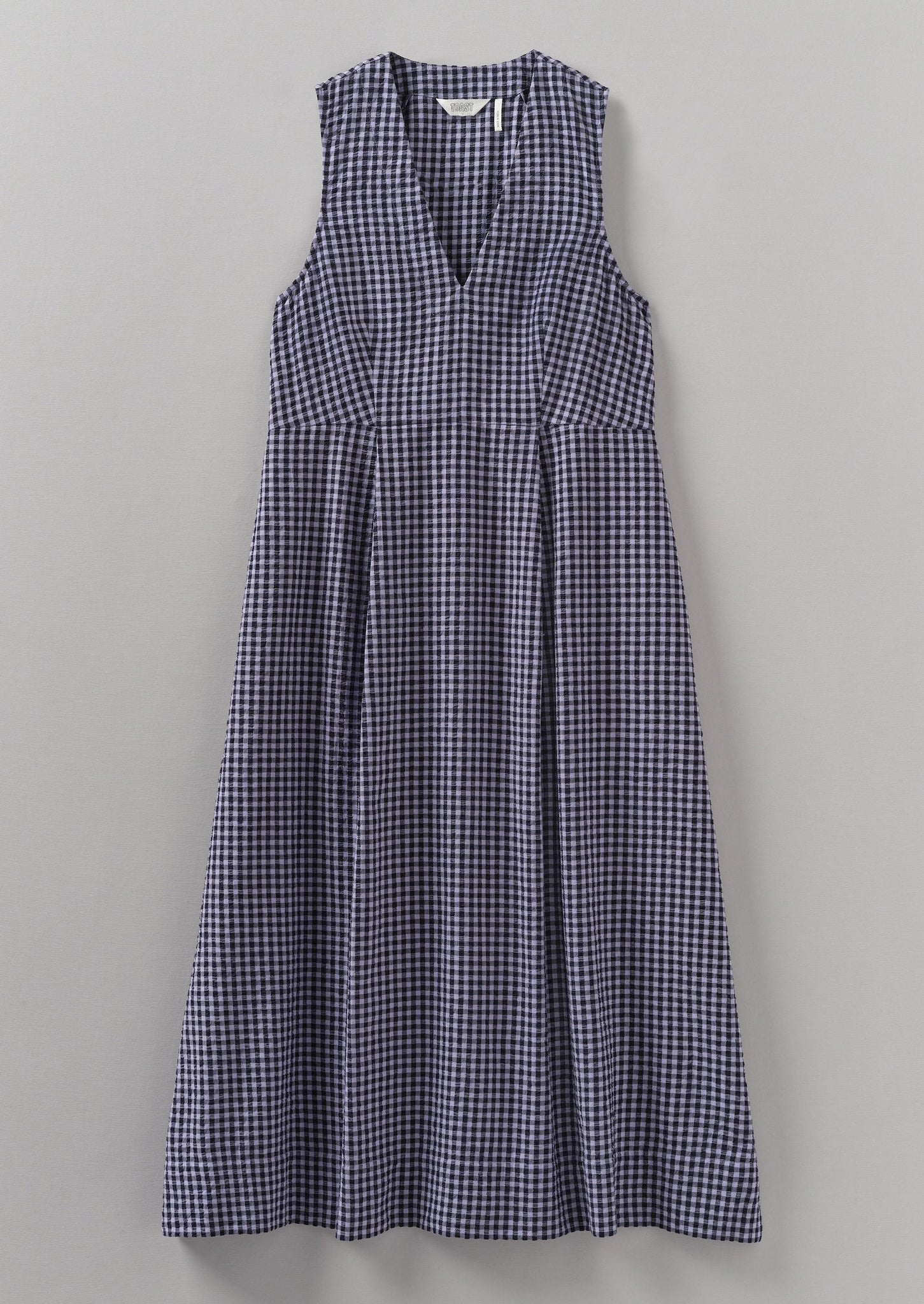 Gingham seersucker dress hotsell