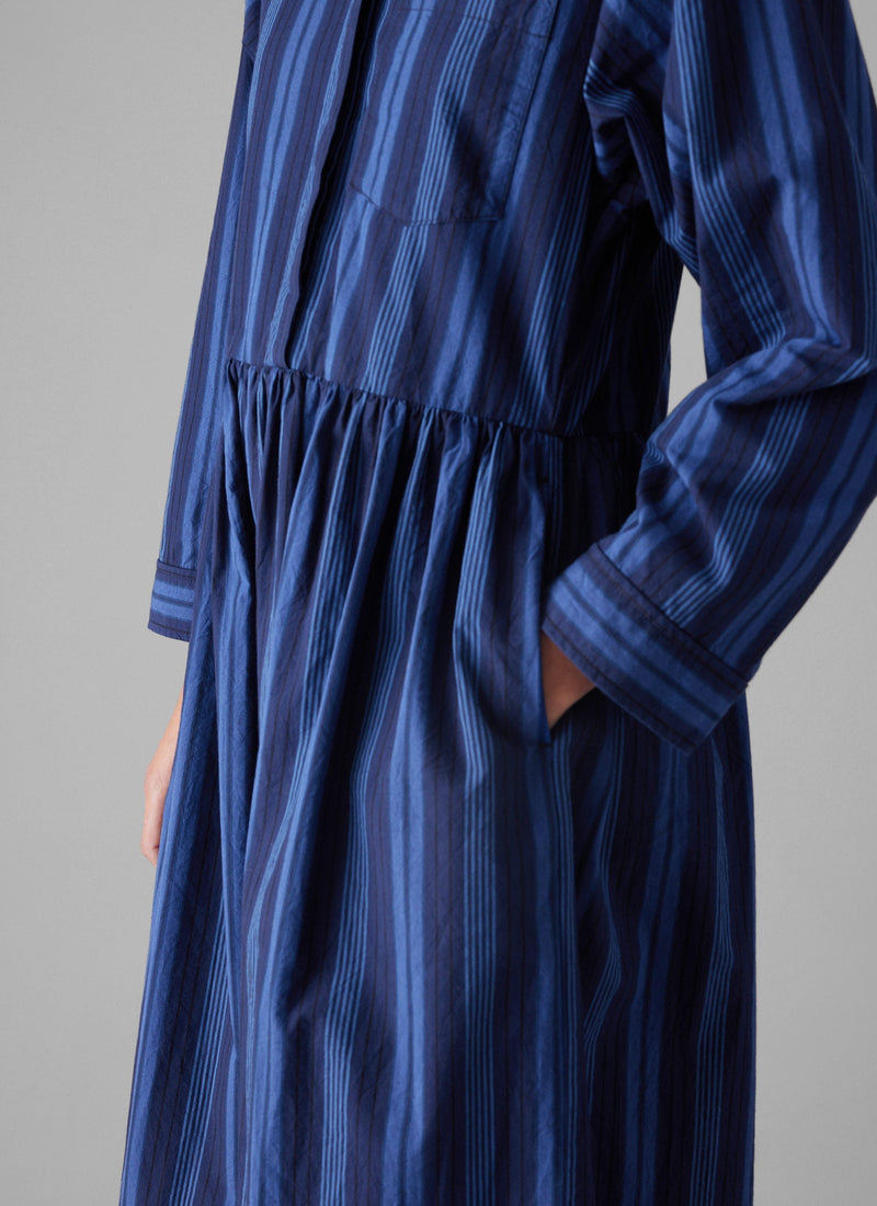 blue stripe royal shirt dress Tuckernuck Blue Stripe Royal Shirt Dress Blue Stripe / XXXL