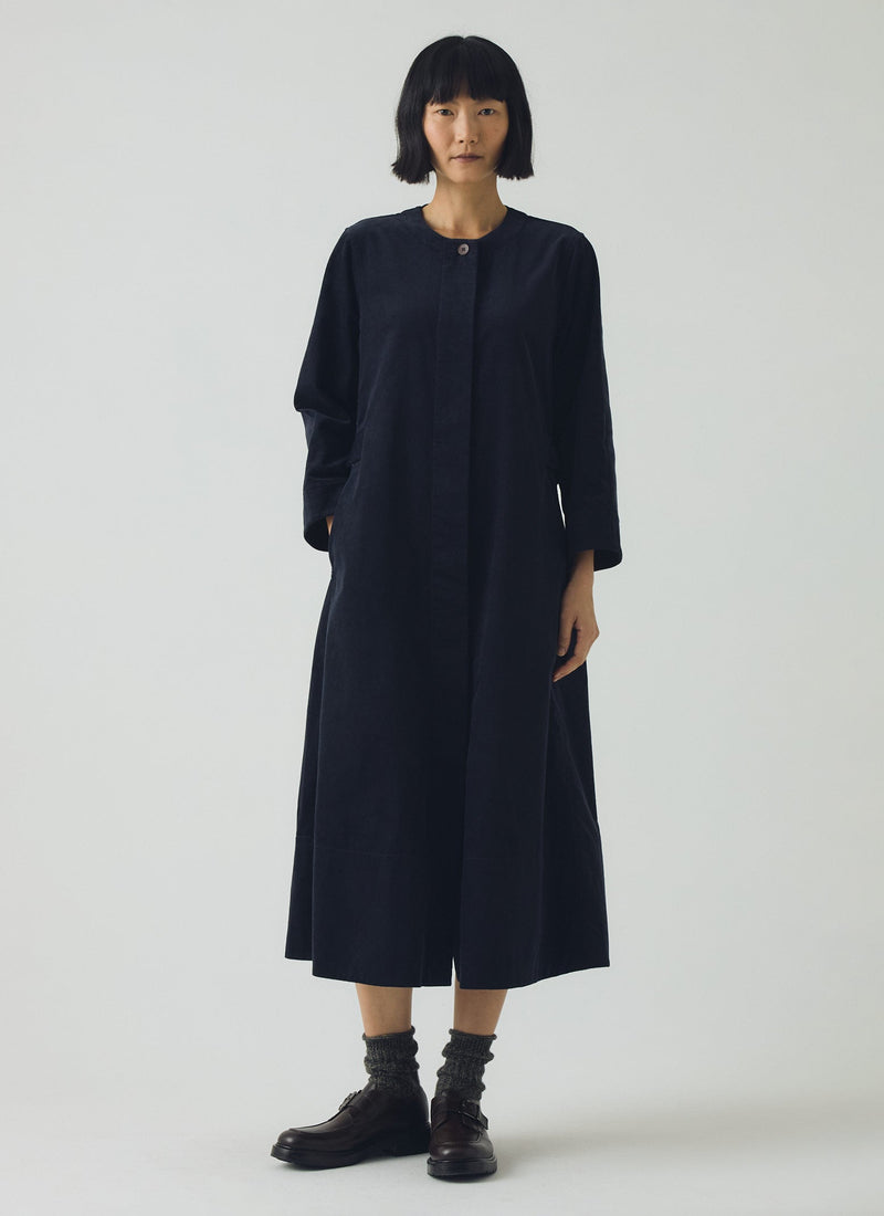 cord a line dress A-Line Long Dress L