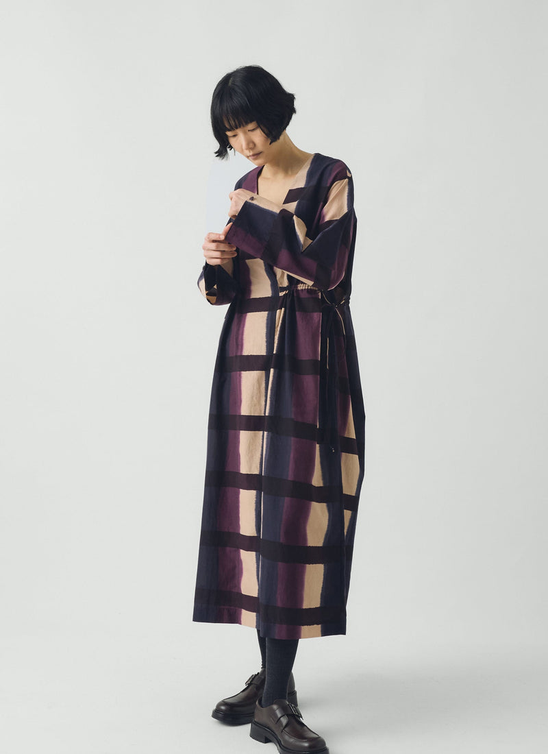 silk dressing toa Mariah Silk Dress - Iris - XL