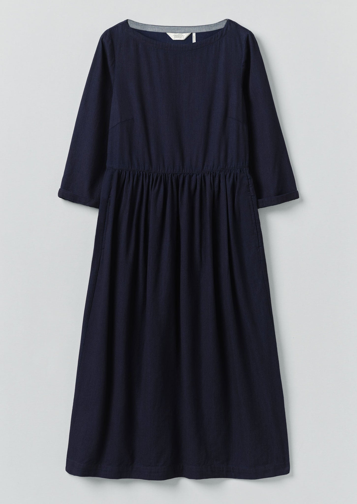 Freya Indigo Twill Dress | Indigo