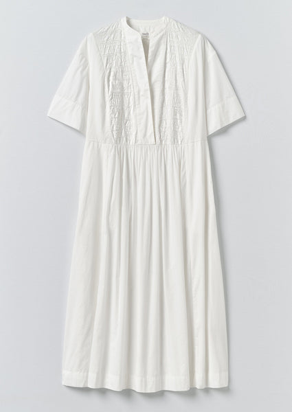 Embroidered Cotton Voile Dress