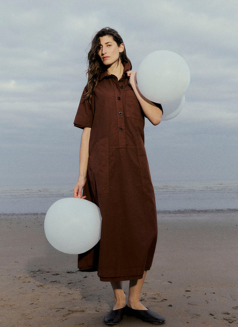 cotton beach shirt dress Line in the Sand