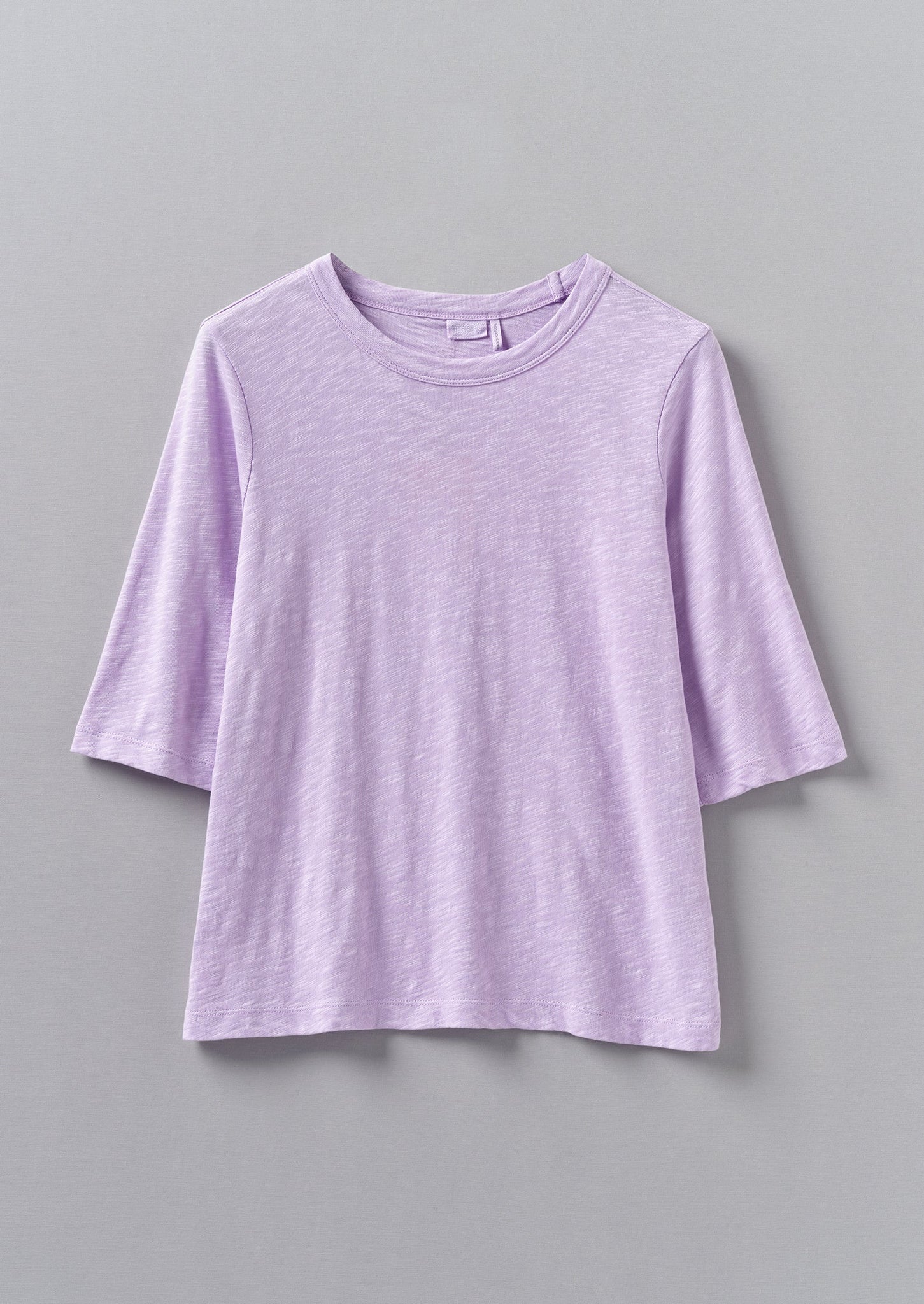 Cleo Garment Dyed Organic Cotton Tee | Lupine