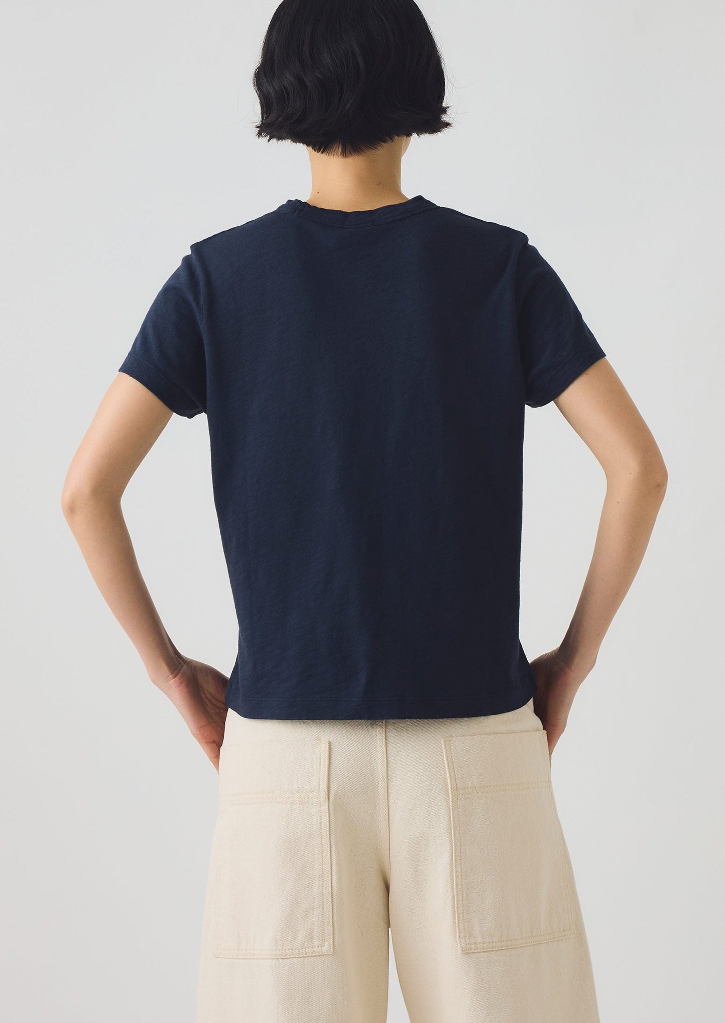 Sadie Organic Cotton Boy Tee | Carbon Black