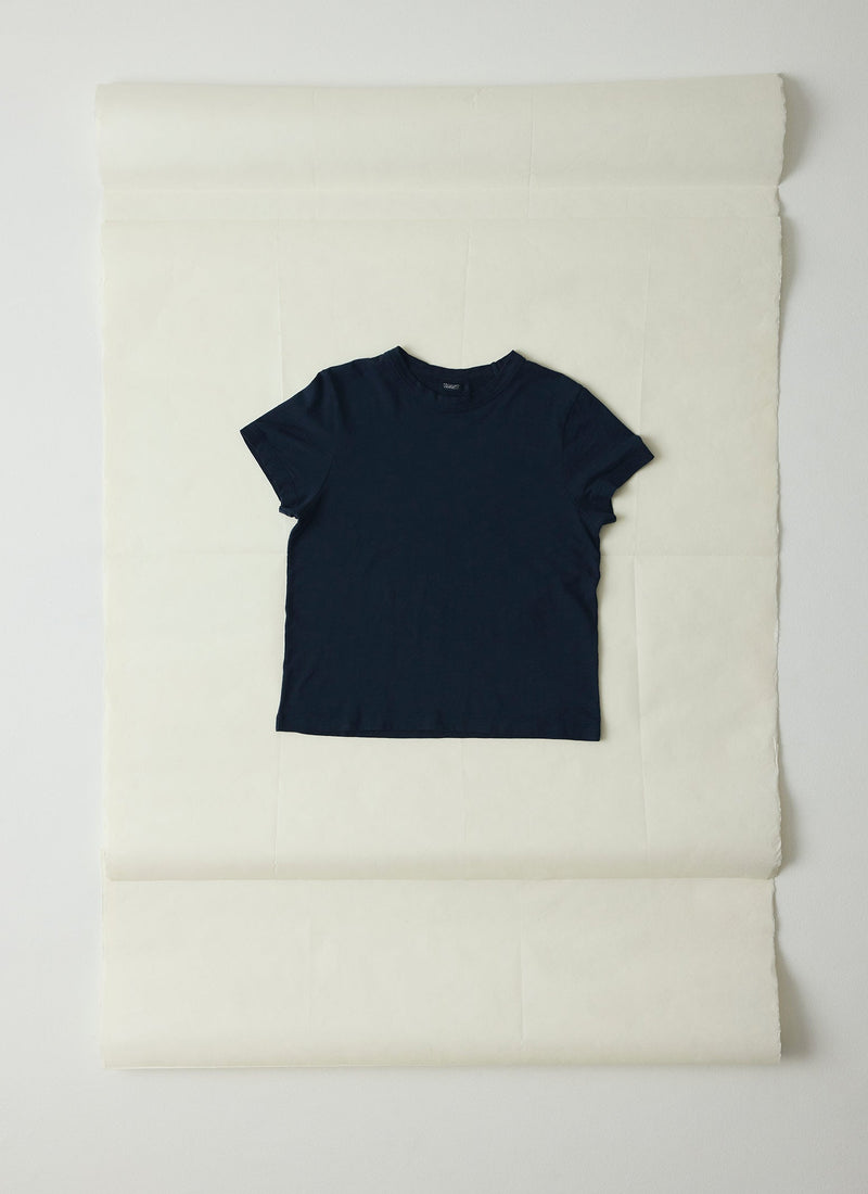 Sadie Cotton Boy Tee | Dark Indigo