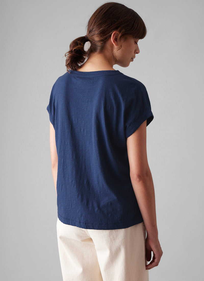 Alda Organic Cotton Easy Tee | Thistle