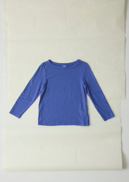 トップス 25ssMAATEE&SONS LINEN L/SLEEVE BOAT TEE WJEUS31_cobalt_0_826b438f-c286