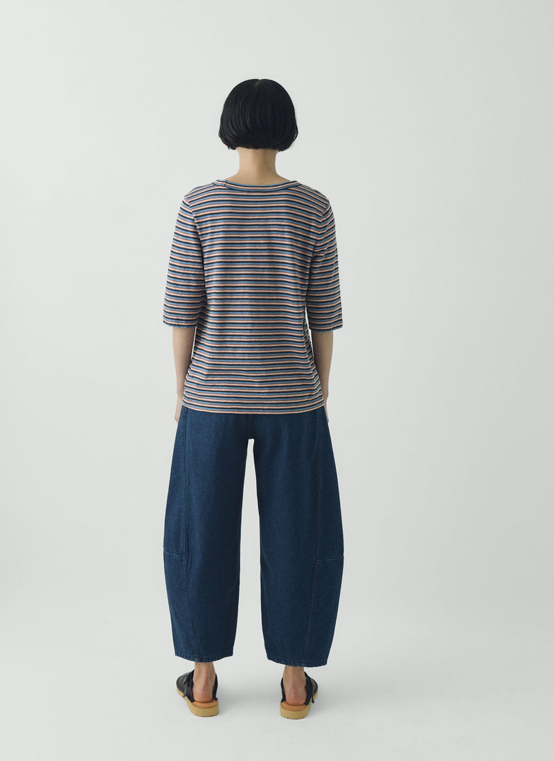 Cleo Cotton Stripe Tee | Multi