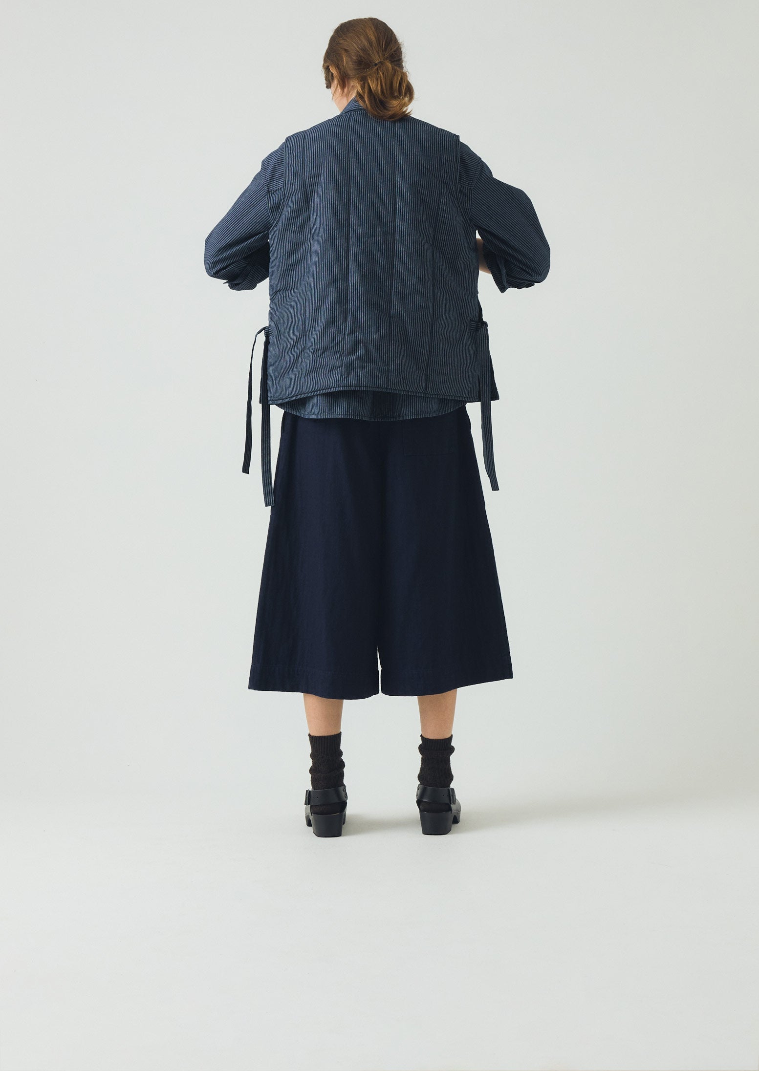 TODAYFUL☆Tuck Stripe Vest ネイビー TODAYFUL ベスト ジレ Stripe Compact Vest レディース : ZOZOTOWN