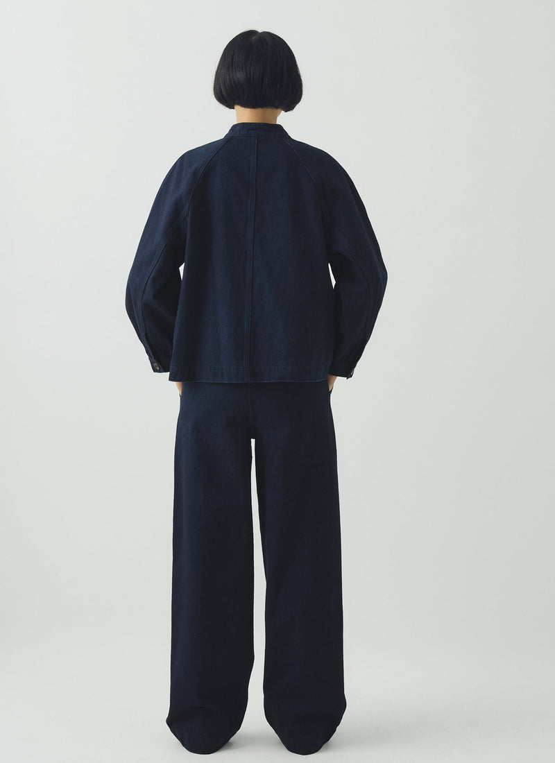 Japanese Indigo Denim Workwear Jacket | Indigo