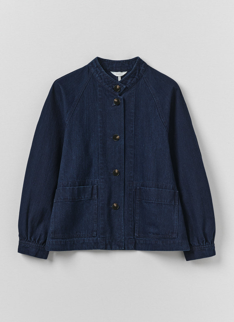 Japanese Indigo Denim Workwear Jacket | Indigo