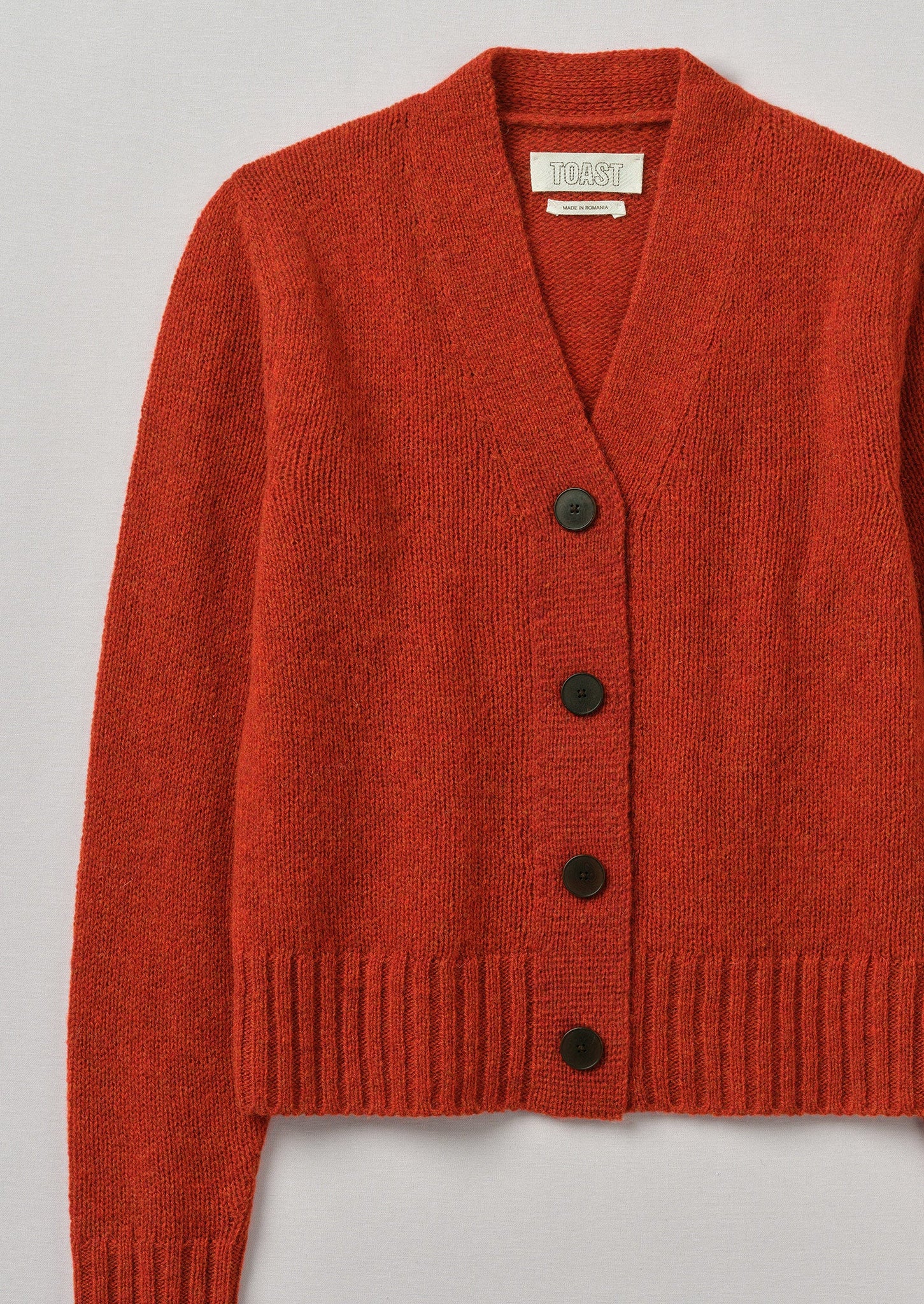 Kaia V-Neck Wool Cardigan | Harissa