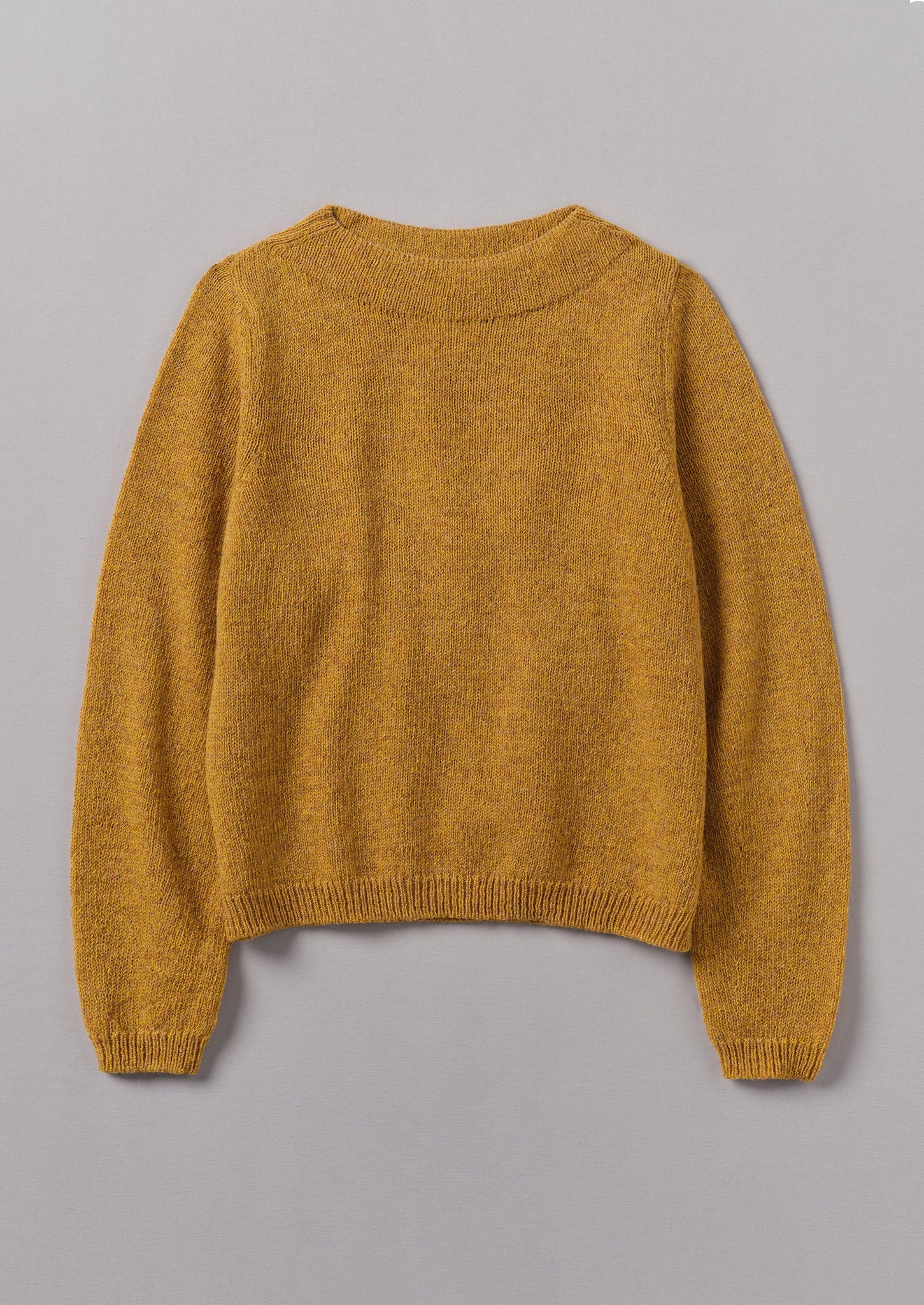 Mustard wool sweater hotsell