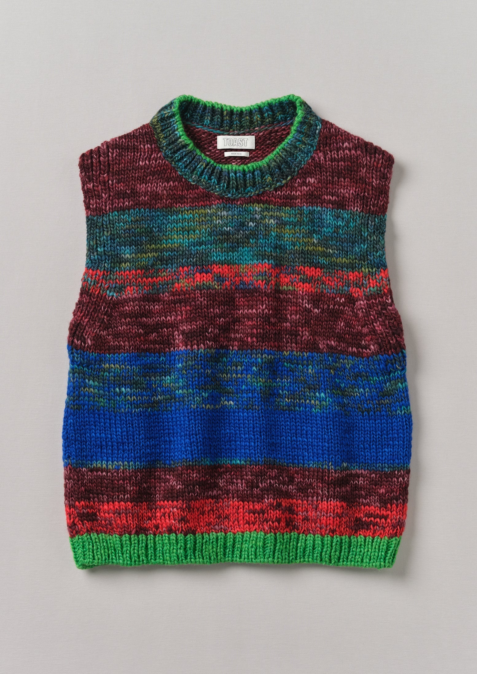 Hand Framed Stripe Tank | Multi | TOAST