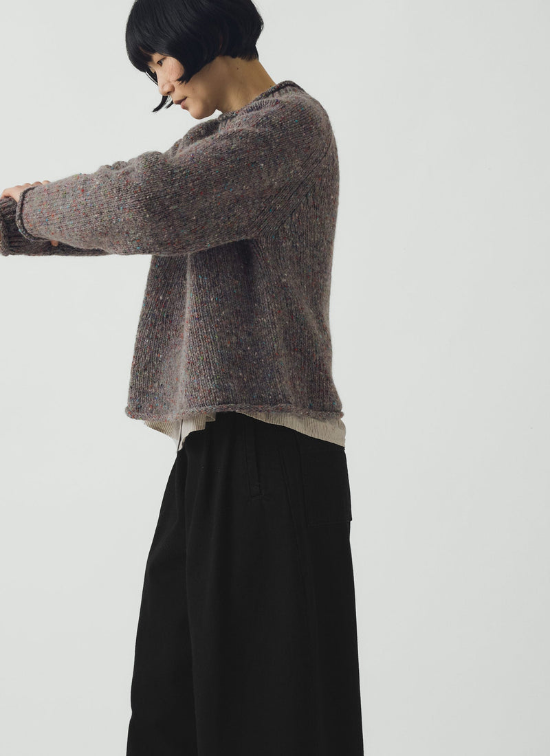 Orla Donegal Wool Sweater | Fossil