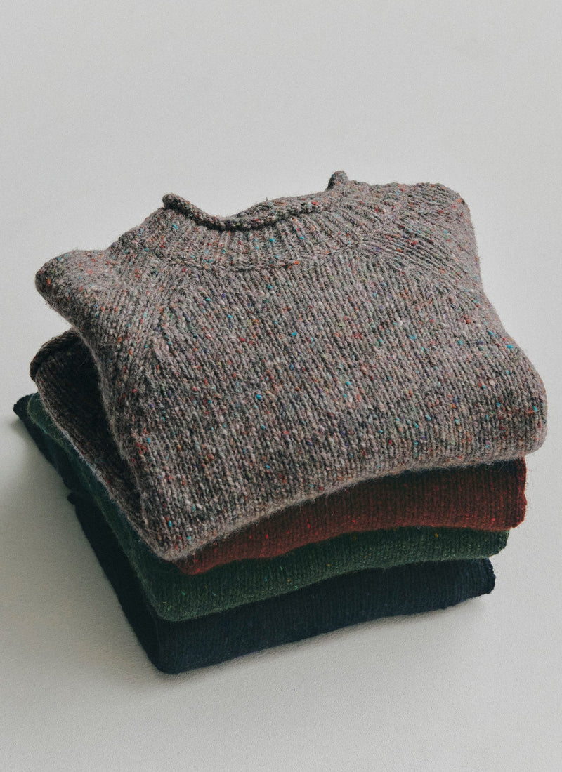 Orla Donegal Wool Sweater | Fossil