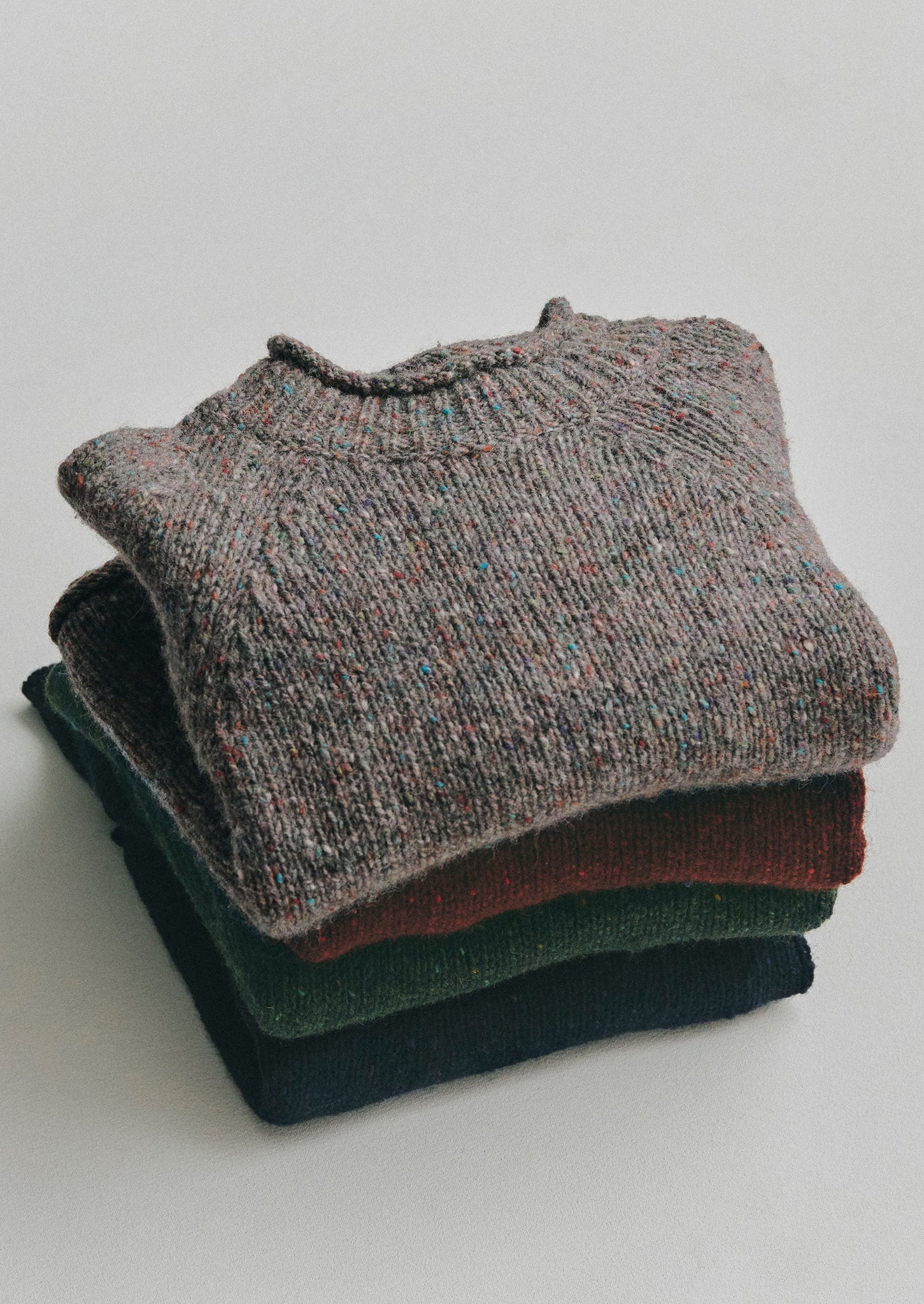 Orla Donegal Wool Sweater | Fossil | TOAST
