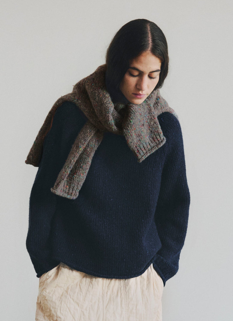 Orla Donegal Wool Sweater | Fossil