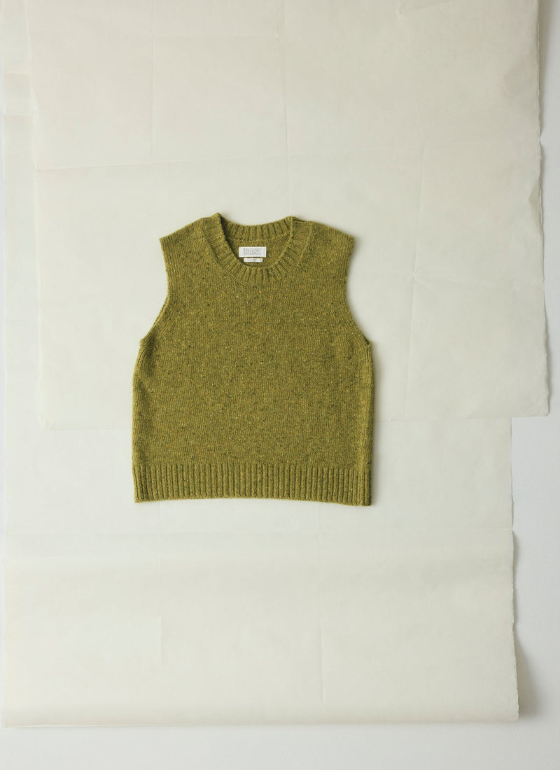 Donegal Merino Tank | Lime