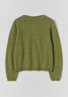 Boat Neck Wool Sweater | Wisteria | TOAST