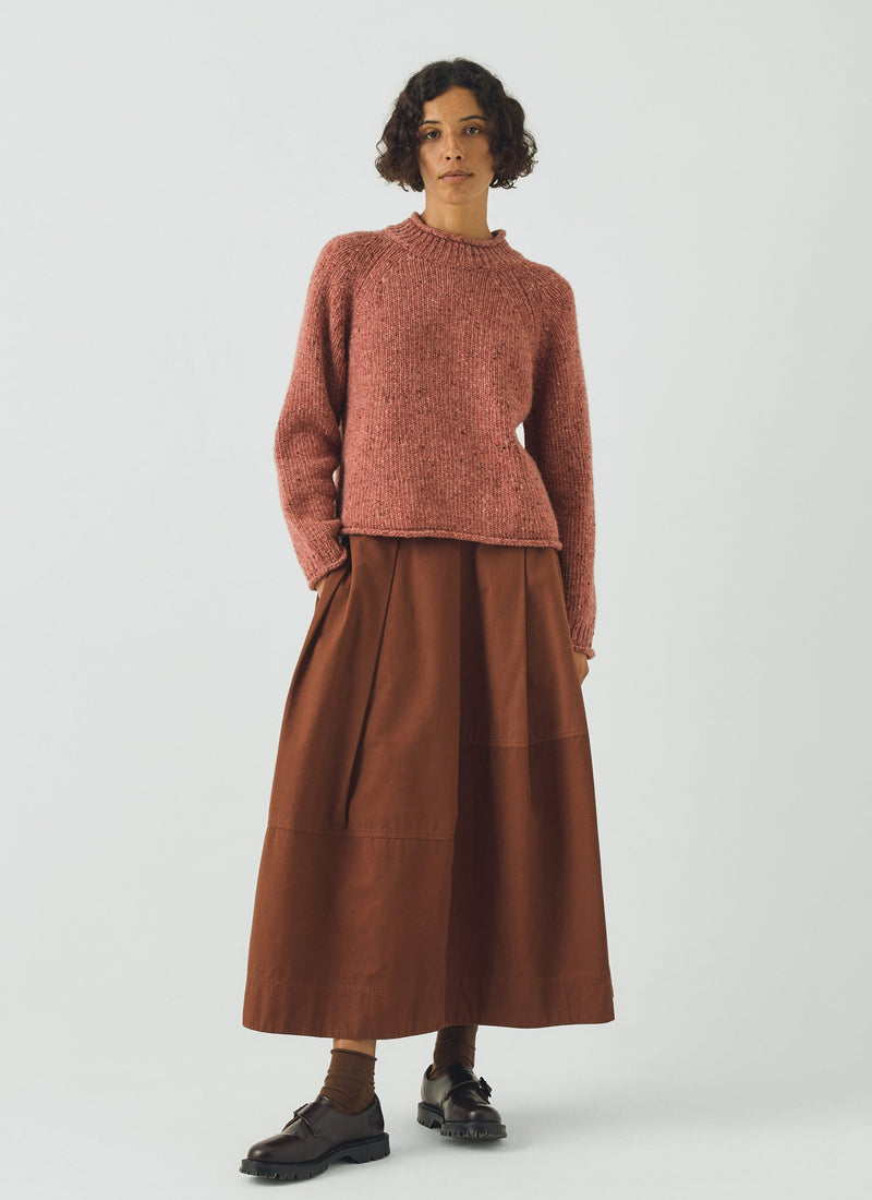 Orla Donegal Wool Sweater | Corallite
