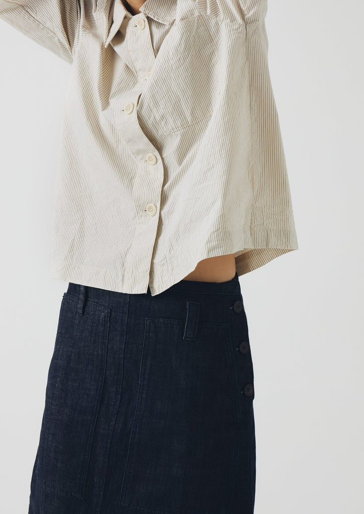 Paula Denim Skirt - Indigo