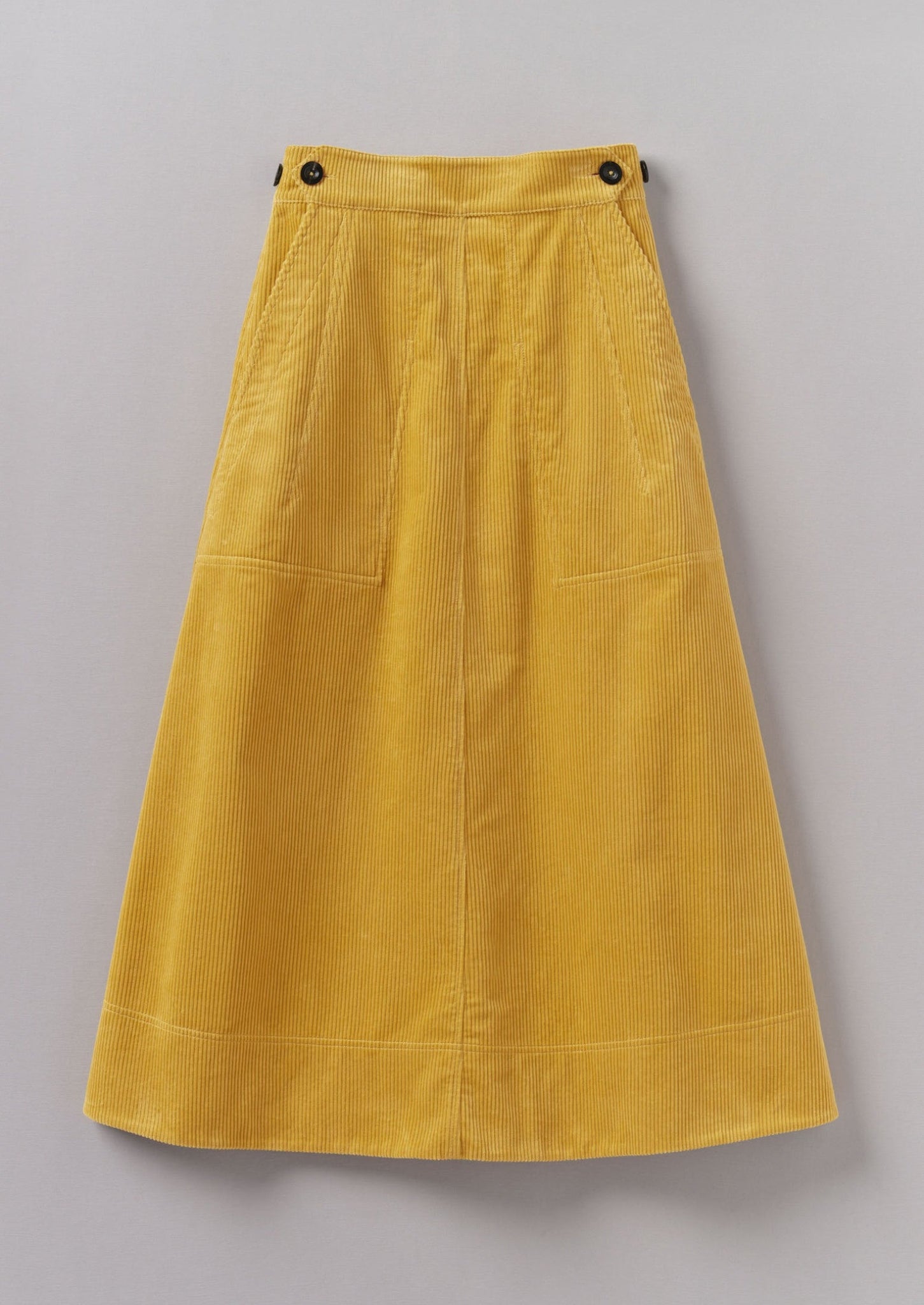 Organic Cord A Line Skirt | Heliodor