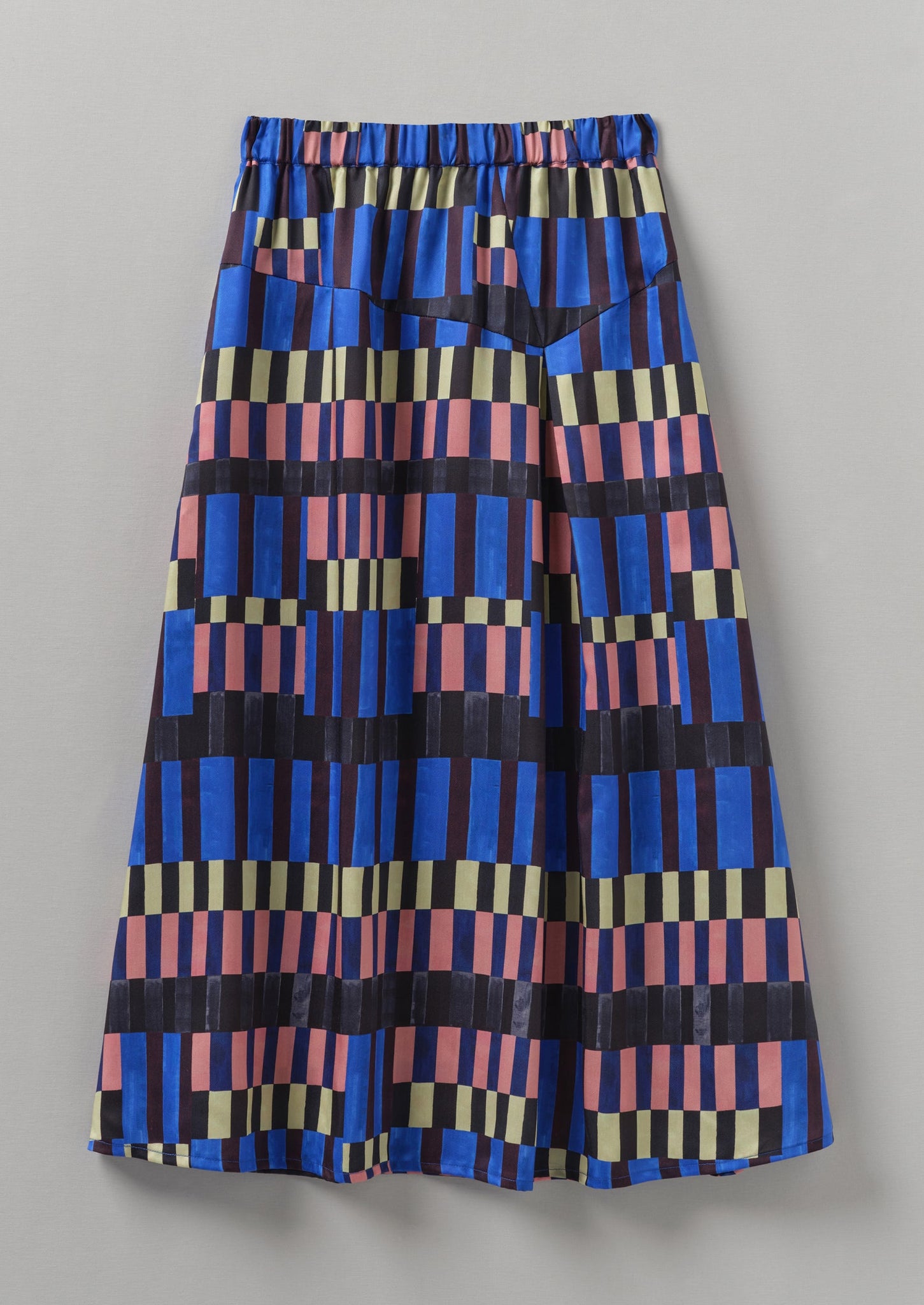 Isobel Harvey Asymmetric Check Print Skirt | Multi