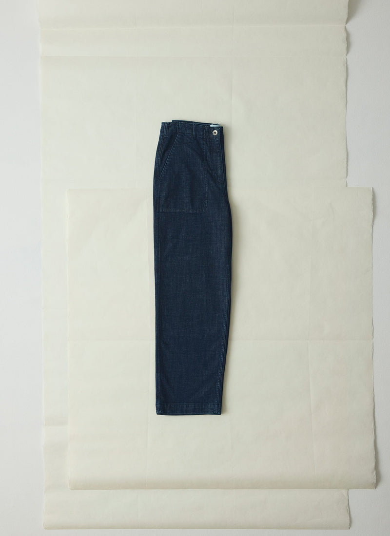Ashley Organic Cropped Jeans | Indigo