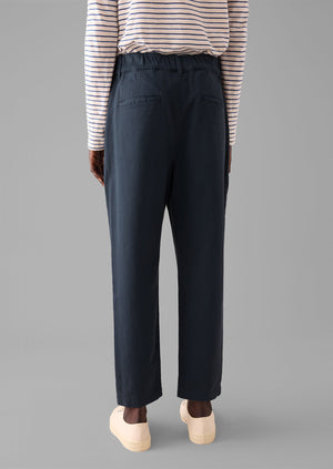 Gabi Cotton Pull On Pants | Storm Blue