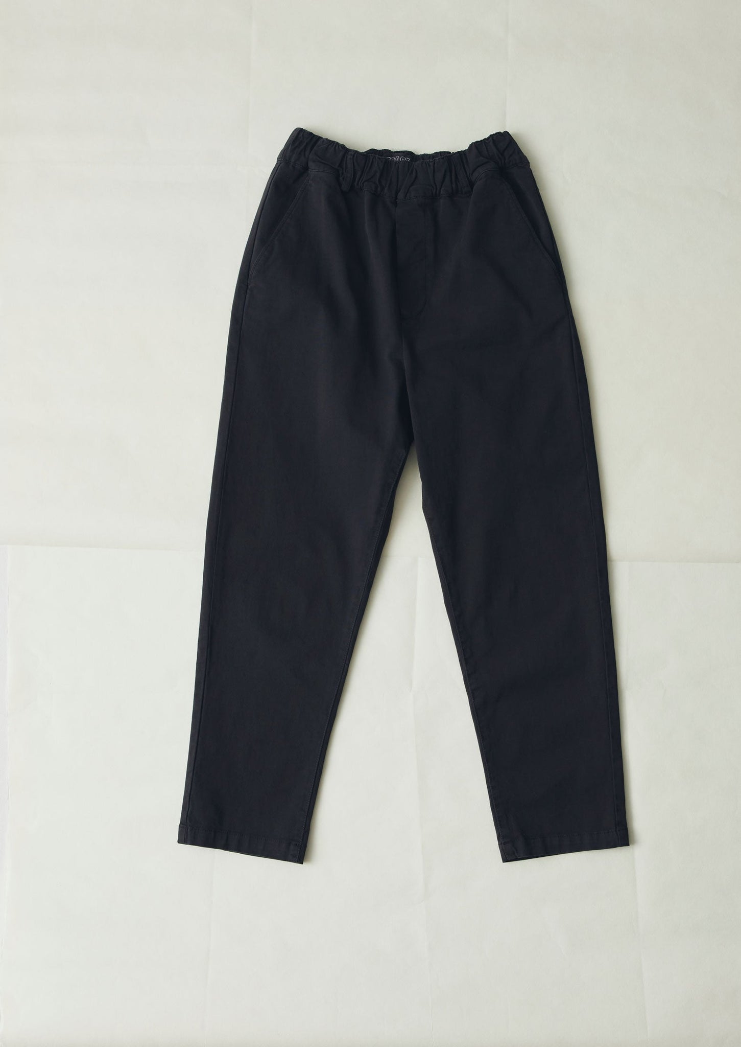 Gabi Cotton Pull On Pants | Soft Black