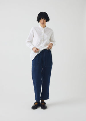 Suki Panelled Denim Pants | Indigo