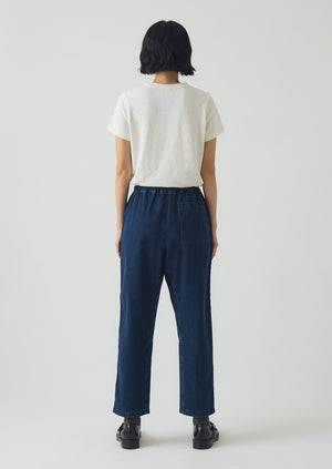 Suki Panelled Denim Pants | Indigo | TOAST