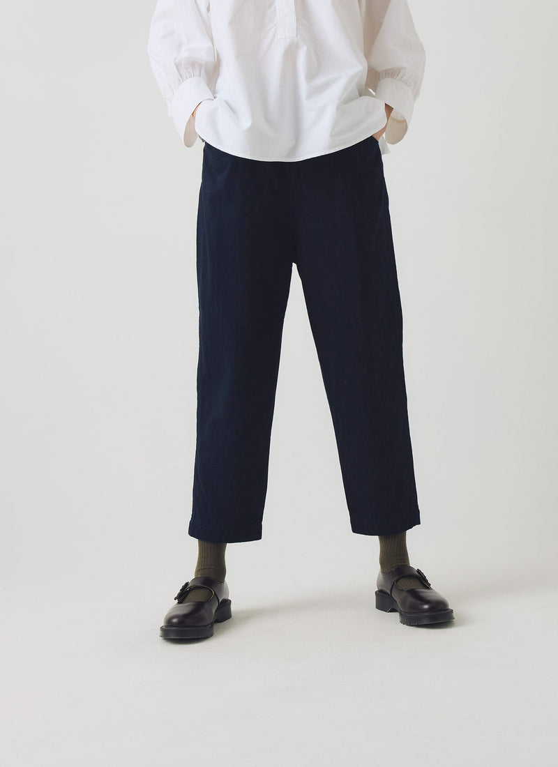 Alix Indigo Twill Pants | Indigo